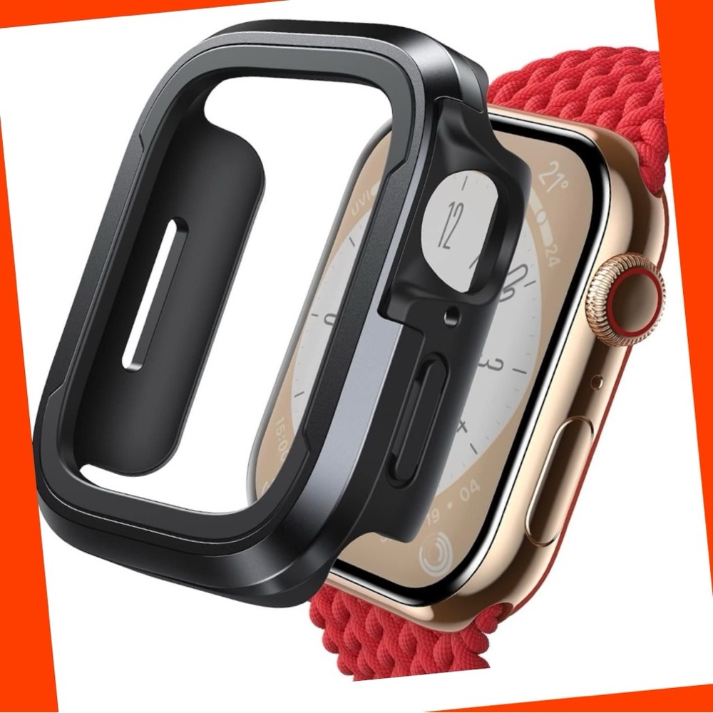 Lamicall Aluminum Rugged Case Armor Designed for Apple Watch